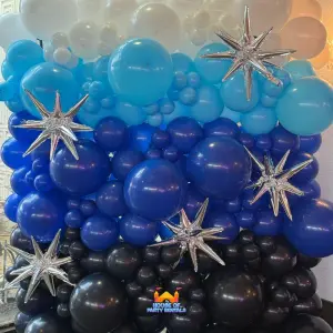 Balloon Wall Decoration for End of School Party in Miami